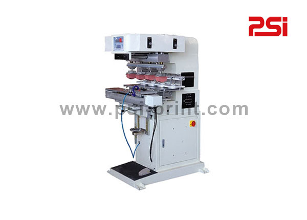 325-140S4 four color pad printer with shut